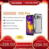 Doogee V20 Pro с тепловизионной камерой InfiRay Tiny1-C