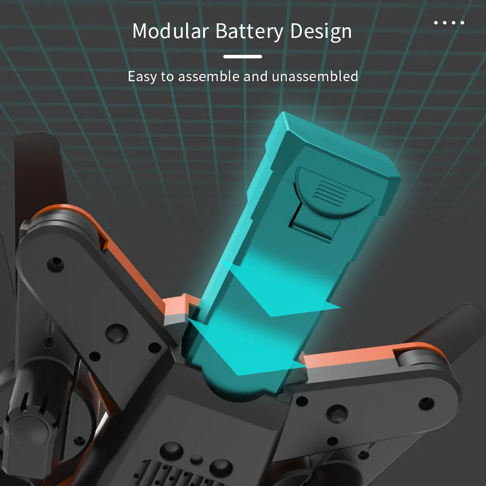Квадрокоптер JJRC H109 4K с двойной камерой 360 градусов