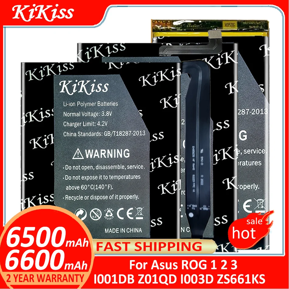 

Аккумулятор C11P1801 ZS600KL C11P1901 ZS660KL I001DA C11P1903 для Asus ROG 1 2 3 II ROG2 ROG3 игровой телефон I001DB Z01QD I003D ZS661KS