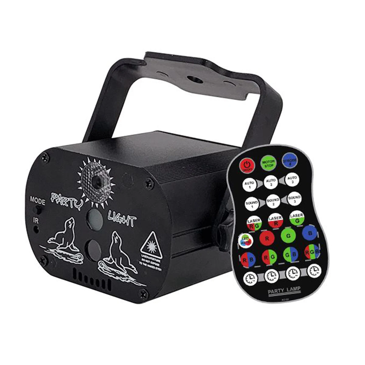 

RGB DJ Disco Light Sound Activated Projector Light with Timer Remote Control for Festival Party KTV RGB DJ Disco Light RGB DJ
