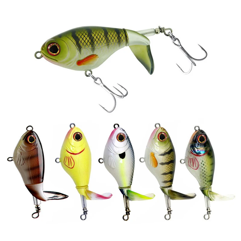 

75mm Pencil Lure Set Topwater Spinner Fishing Lures Whopper Plopper FrogTrolling