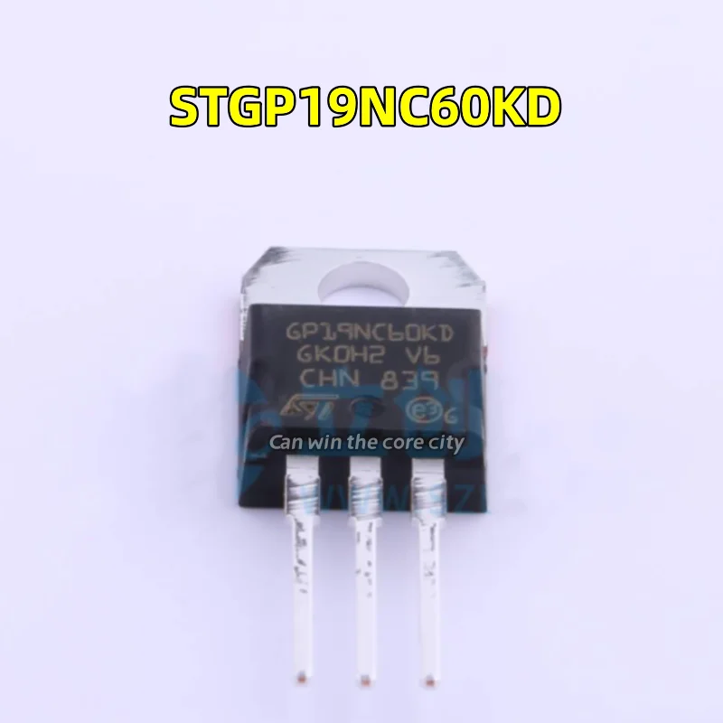 

10 pieces New imported spot STGP19NC60KD GP19NC60KD TO-220 20A 600V can be directly auctioned