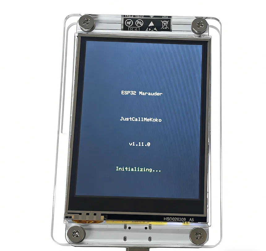Фото Плата разработки ESP32 Marauder с 2,8-дюймовым смарт-дисплеем 240x320, прошивка 1.11.0, 2432R028 плюс ST7789, портативная версия CYD Marauder №3