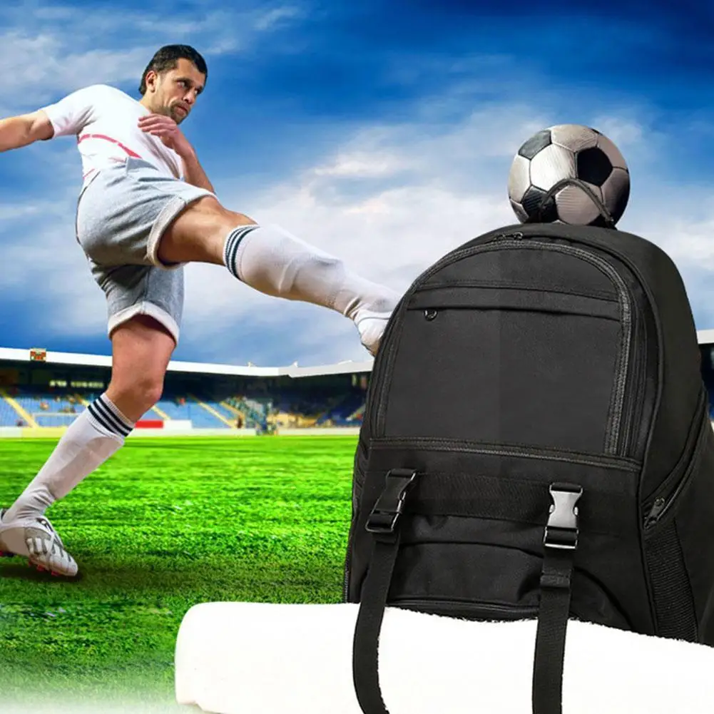 

Professional Soccer Ball Pack Bag Football Basketball Backpack Fitness Training Oxford Bags Storage Volleyball Rucksack B6r5