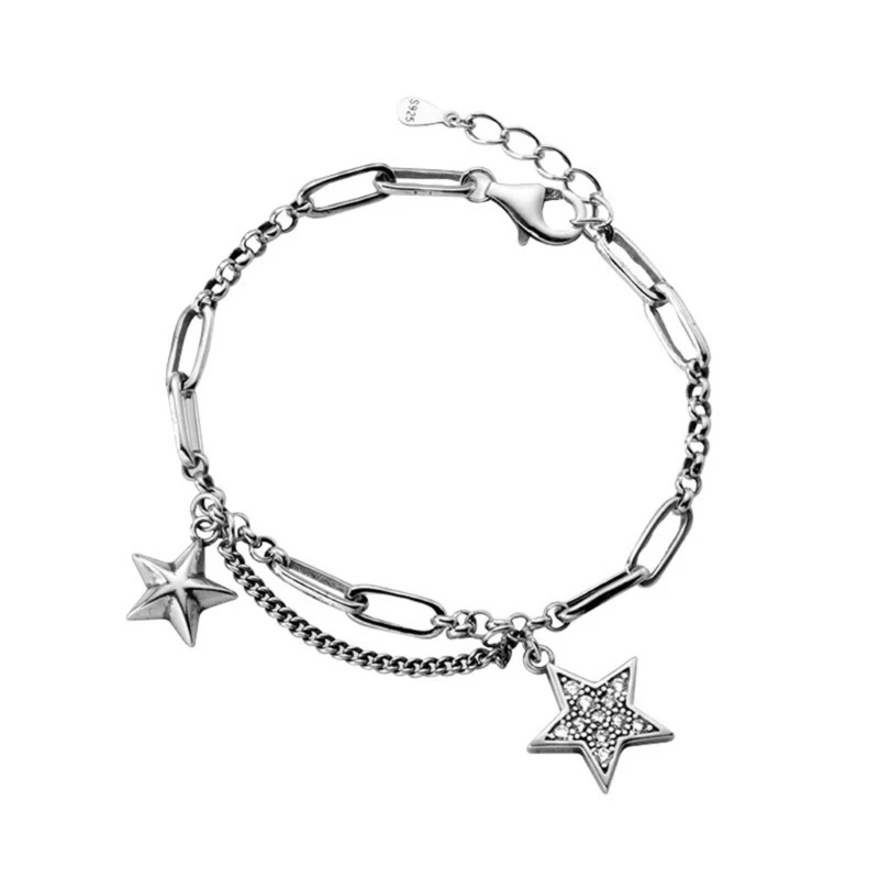 

Shiny Star Bracelet Exquisite and High Quality Boudoir Couple Simple Jewelry
