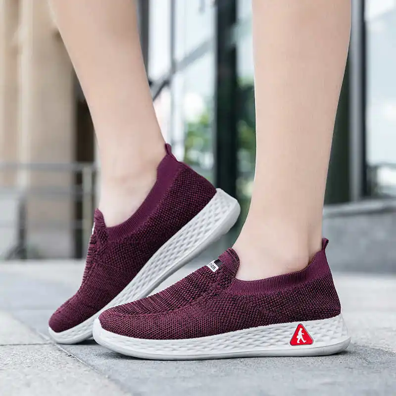 

Female Running Sneakers Vulcanise Summer Sports Shoes Woman Sneakers Without Laces Women's Sport Shoes On The Platform Tennis