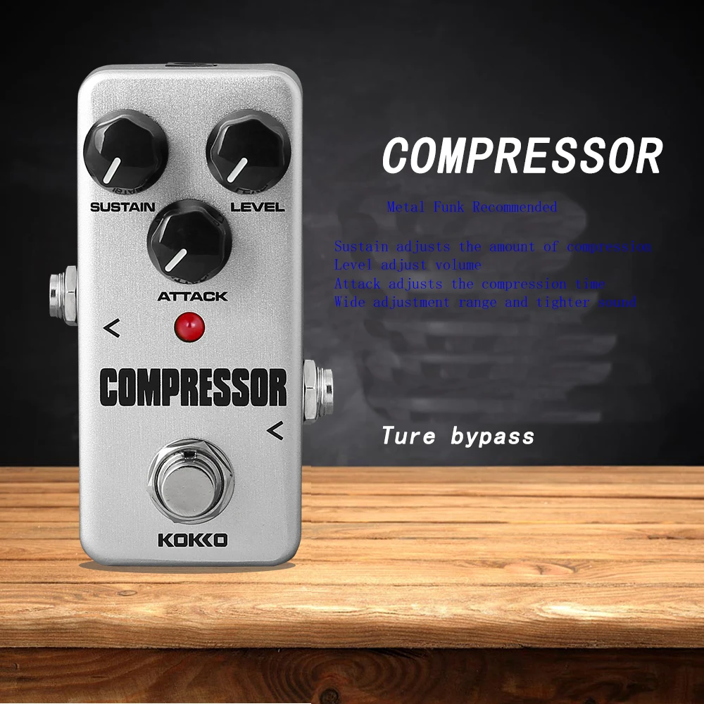 Эффектор электрогитары KOKKO мини-престор задержка хора тюнинг компрессионная