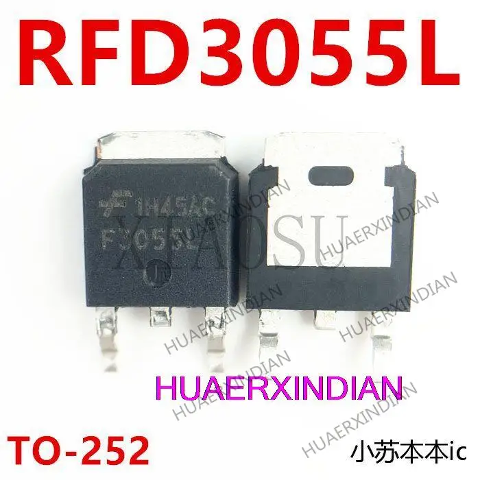 Новый оригинальный RFD3055L F3055L TO-252 60V 12A N