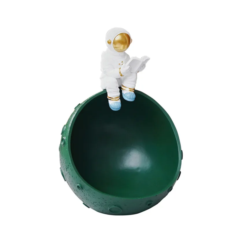 

Креативная консервированная Фруктовая тарелка в скандинавском стиле spaceman для гостиной, крыльца, рабочего стола, для продуктов, декоративна...