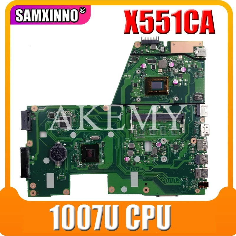

X551CA материнская плата REV2.2 1007U CPU для Asus X551CAP F551CA Материнская плата ноутбука X551CA материнская плата X551CA тест материнской платы 100% ОК