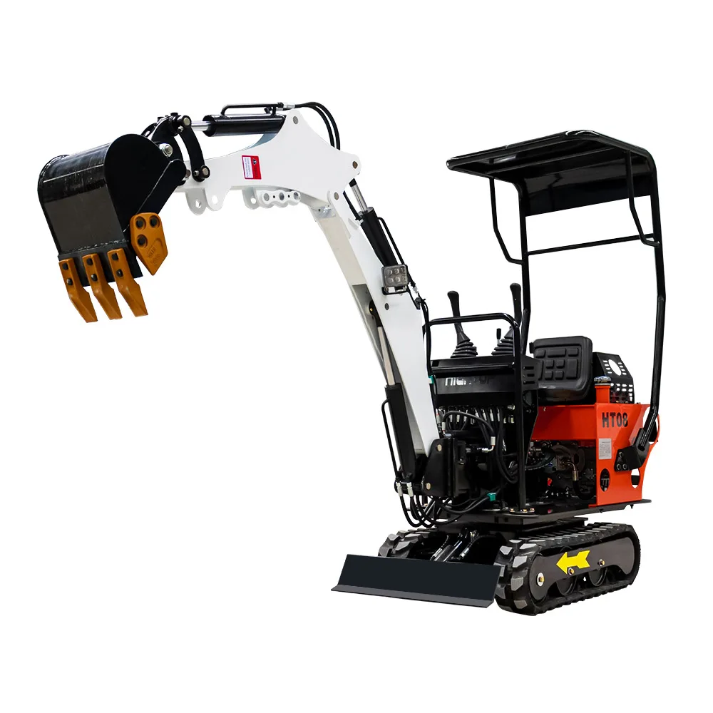 Chiese Cheap Mini Excavator 800KG Digger Working Machine on Sale