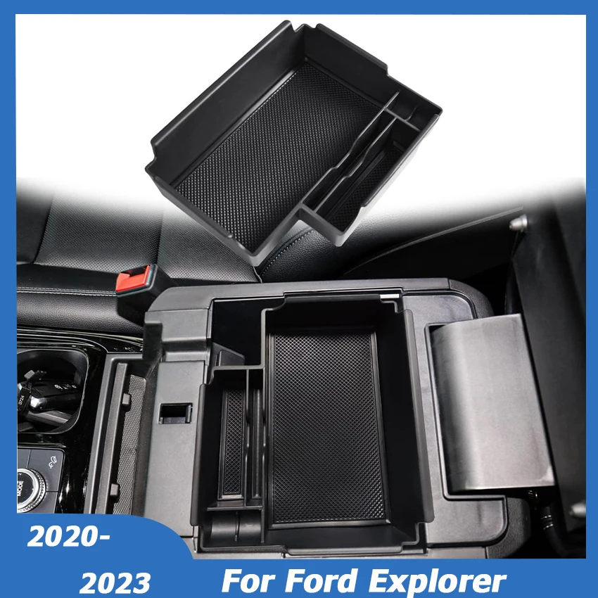 Для Ford Explorer 2020 2021 2022 2023 подлокотник центральной консоли лоток для хранения