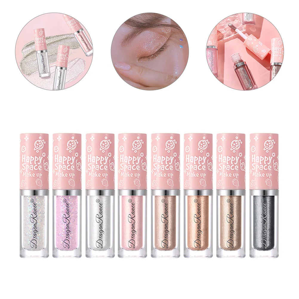 

8 Pcs Eye Shadow Makeup Stuff Shine Shiny Eyeshadow Glitter Eye Makeup Liquid Eyeshadow Makeup Supplies Eye Makeup Miss