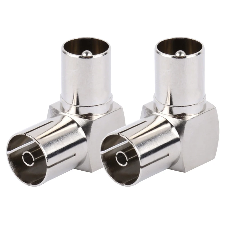 

2 шт., разъём для ТВ-антенны под углом 90 градусов