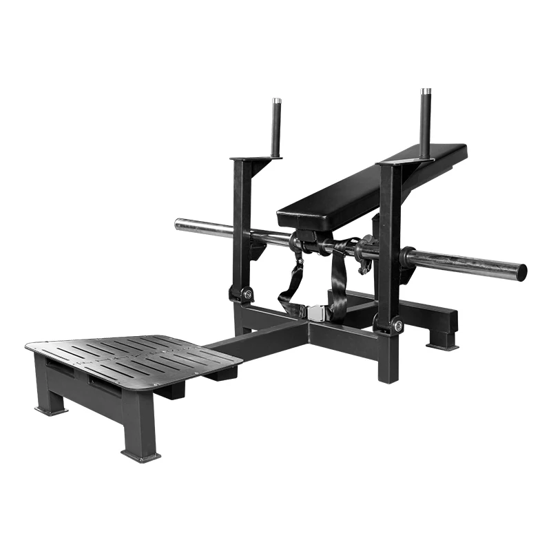 Фото Тренажер для ягодиц Safety 180kg Max: Стальной тренажер для хип-трестов с нагрузкой, силовой тренажер для спортзала, тренажер для развития ягодичных мышц, акция №1