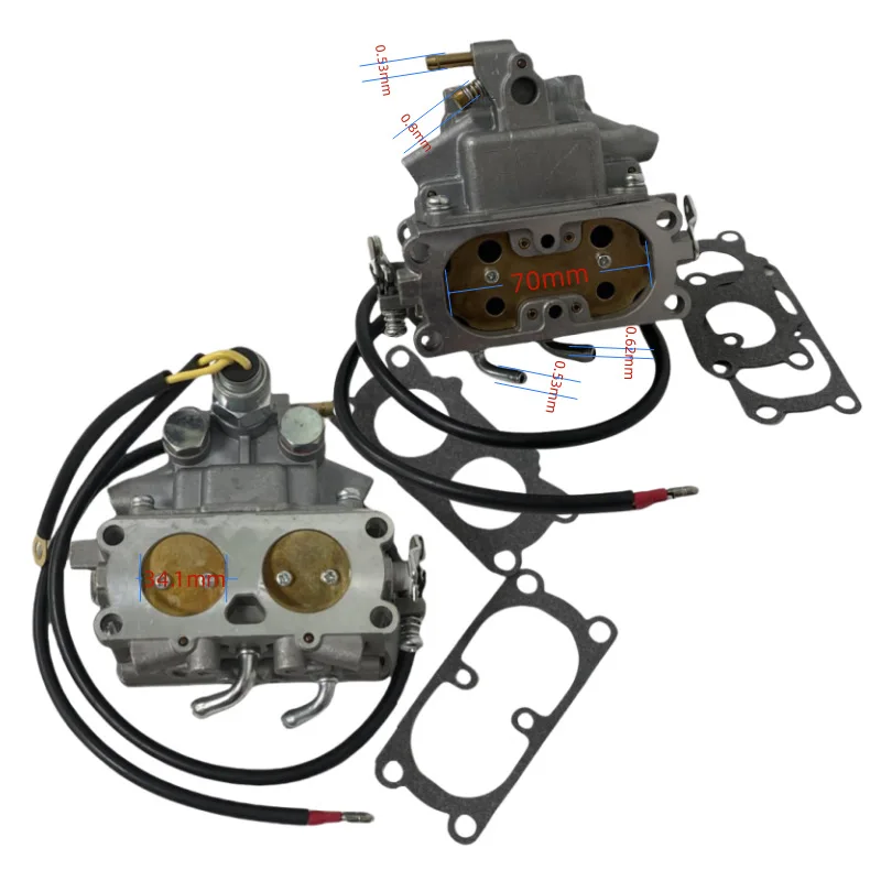 Фото Карбюратор для двигателя Honda GX670 GX670R GX670U 24 л.с., замена V-образного типа, 16100-ZN1-802 №1