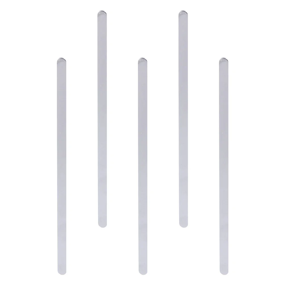 5 шт. полоска для браслета материал из нержавеющей стали пустая антикоррозийная