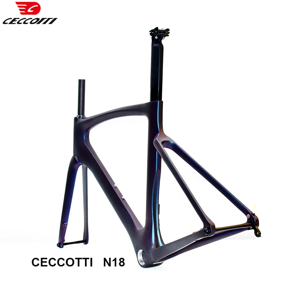 Бренд CECCOTTI RF27 модель цвета хамелеона дисковый тормоз карбоновая велосипедная