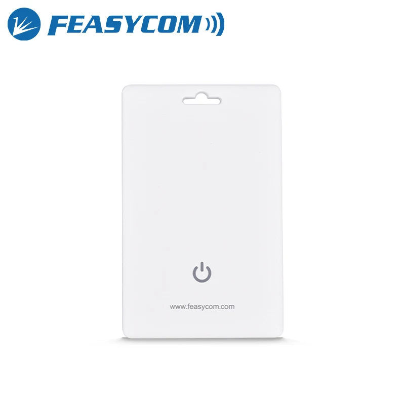 

Feasycom FSC-BP105N Портативная NFC Bluetooth-маяк-карта iBeacon Eddystone Dialog DA14531 400 м IP66 Водонепроницаемые тонкие велосипедные маяки
