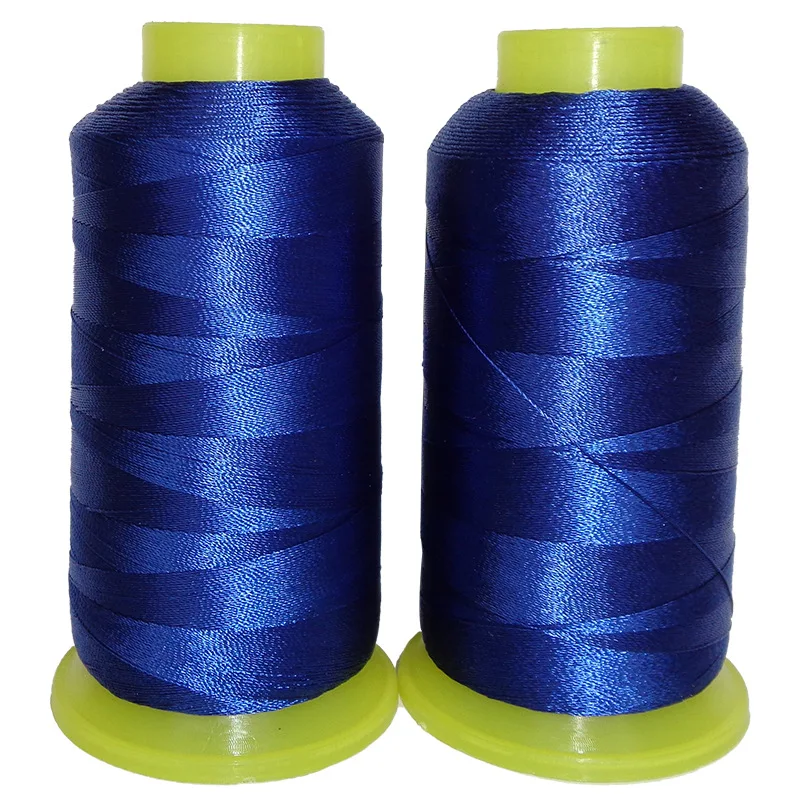 

Настоящая нить 2000 ярдов 210D/3 нити высокой прочности для швейной машины, разноцветные мешки для дивана, сделай сам, окрашенная 203 нейлоновая ш...