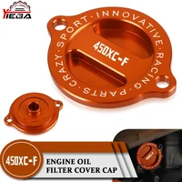 motorcycle accessories cnc engine oil filter cover cap engine tank covers oil cap for 450xcf 450xc f 450 xcf xc f 2013 2014 2015