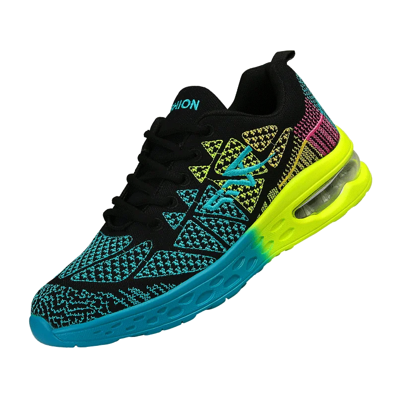 Мужские и женские новые спортивные повседневные туфли дышащие нескользящие