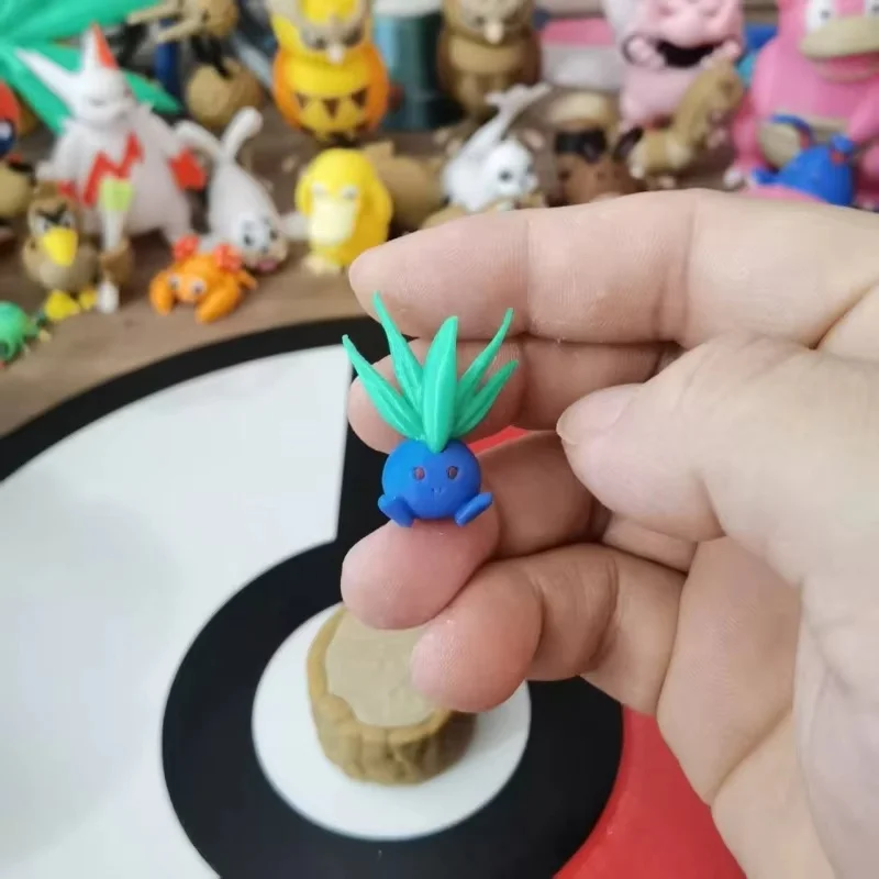 Oddish Gloom Vileplume аниме фигурки пропорциональный мир 1:20 Diy 3D печать персонаж мультфильма Kawaii настольная модель игрушки подарки для мальчиков (art.: 3920cf91c70af) - 3920cf91c70af