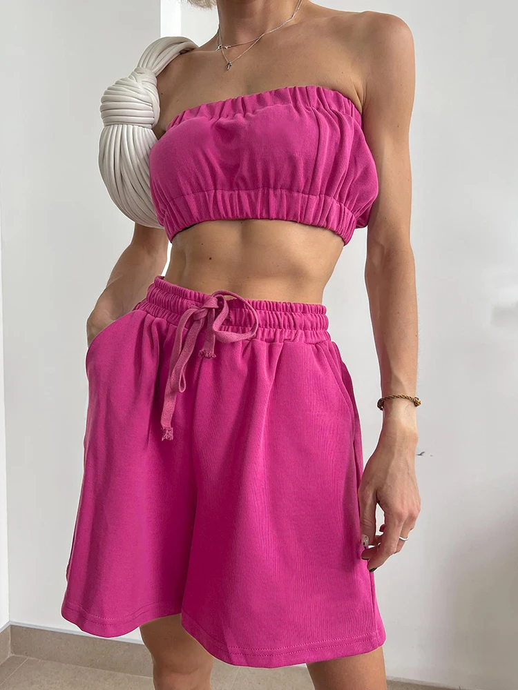 Alinemyer спортивные уличные женские брюки костюмы розовый корсет повседневные