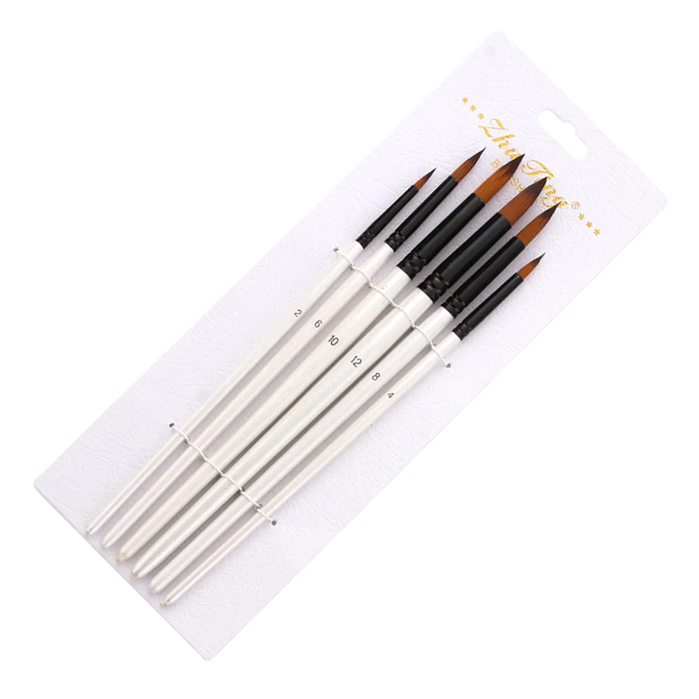 

6pcs Multi-purpose Artist Painting Brushes Pens Creative Watercolor Brushes Pens Artists artists Acrylic