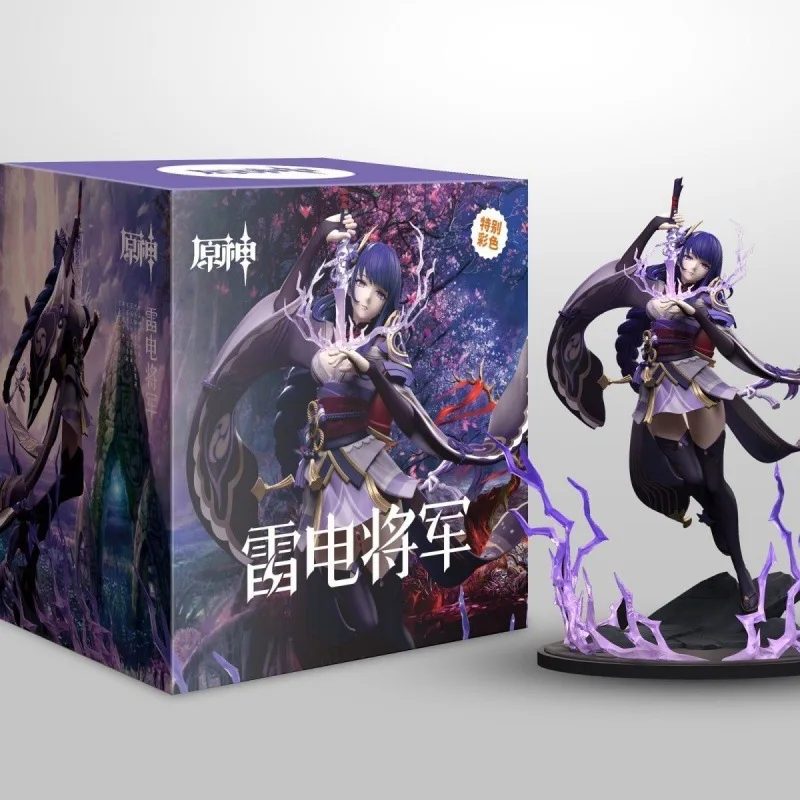 Genshin Impact Raiden Shogun Beelzebul аниме фигурка экшн-фигурка Коллекционная кукла игрушка в