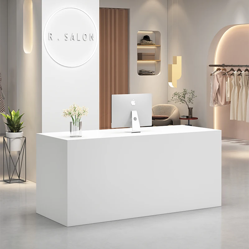 Офисная простая приставка для магазина стойка регистрации спа современный