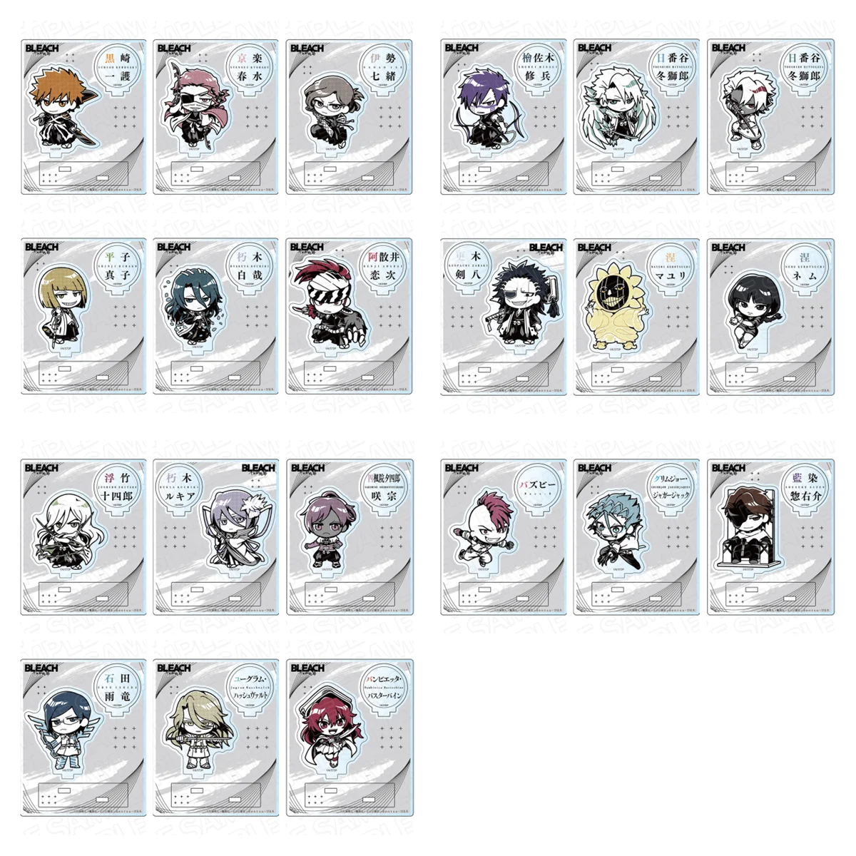 Фото Игра Aizen Sousuke Grimmjow Kuchiki Rukia Urahara Kisuke Kurosaki Ichigo акриловая подставка кукла аниме фигурка модель косплей игрушка в подарок №1