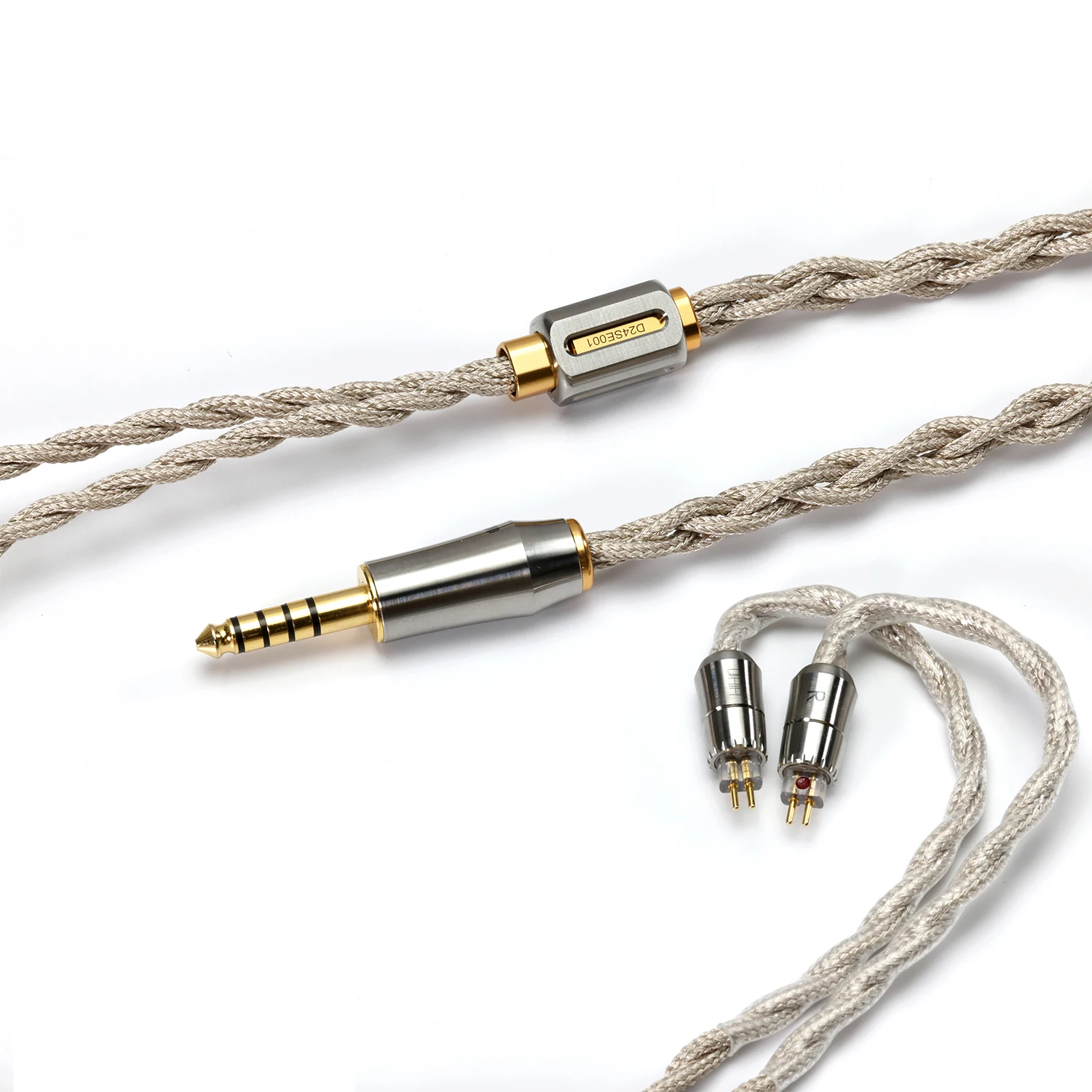 Фото DD ddHiFi BC130 Net (Nyx Net) — улучшенный экранированный кабель для наушников из высокочистого OCC-кабеля, с опциональными стандартными разъемами 4,4 мм и Pentaconn OCC. №2