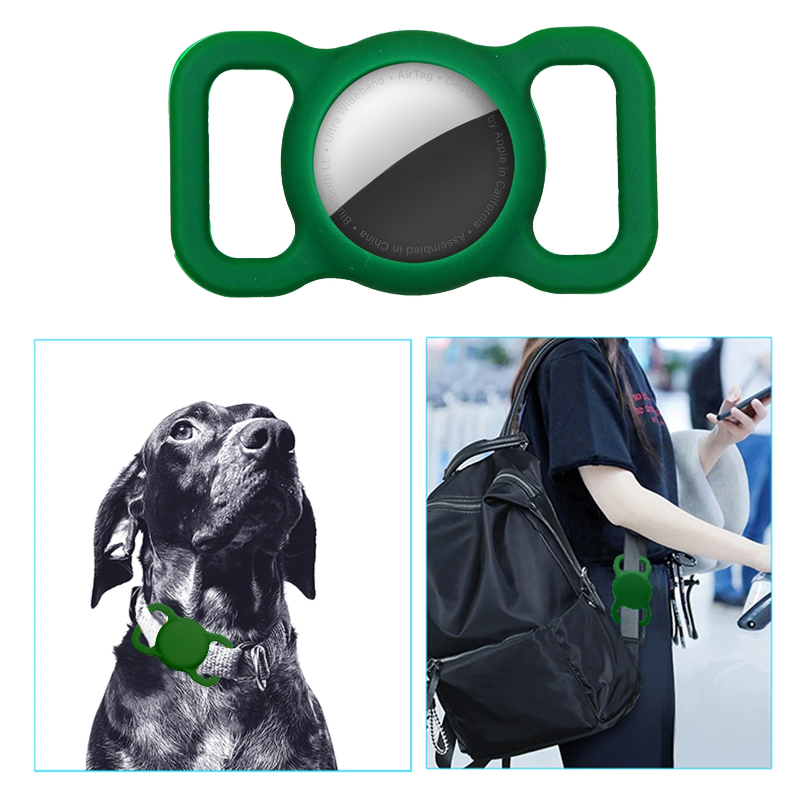 Силиконовый защитный чехол для домашних животных ошейник собак и кошек петля