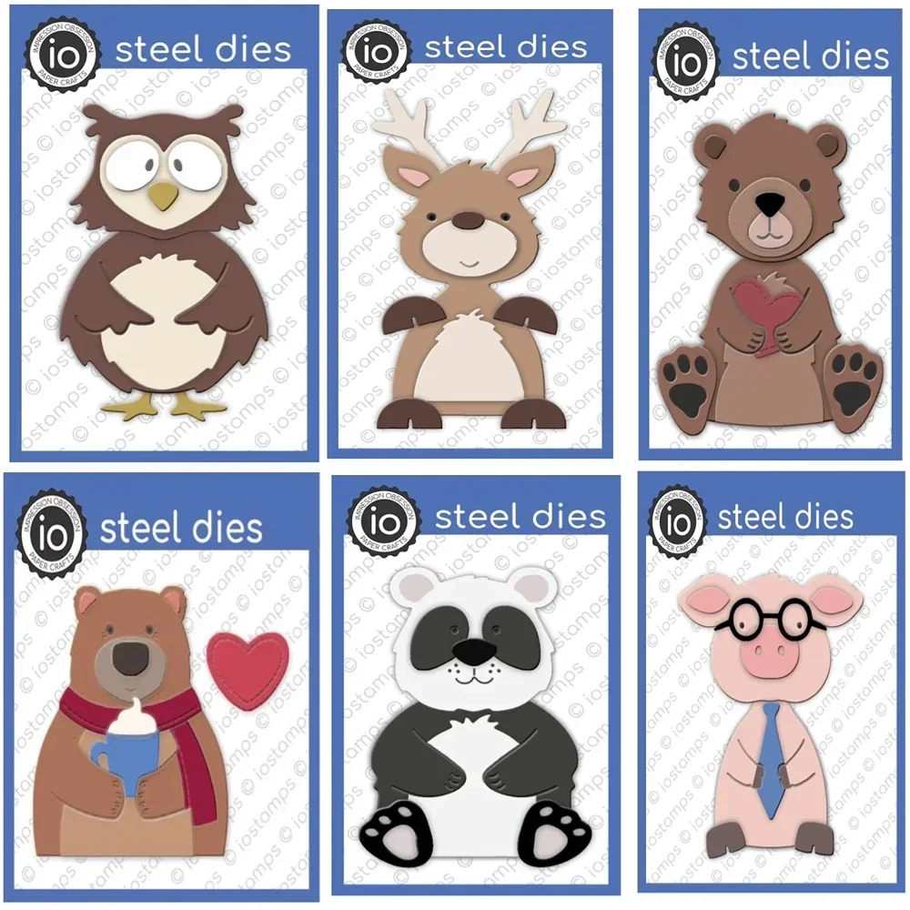 Металлический трафарет Monsters для резки данных необходимый предмет скрапбукинга