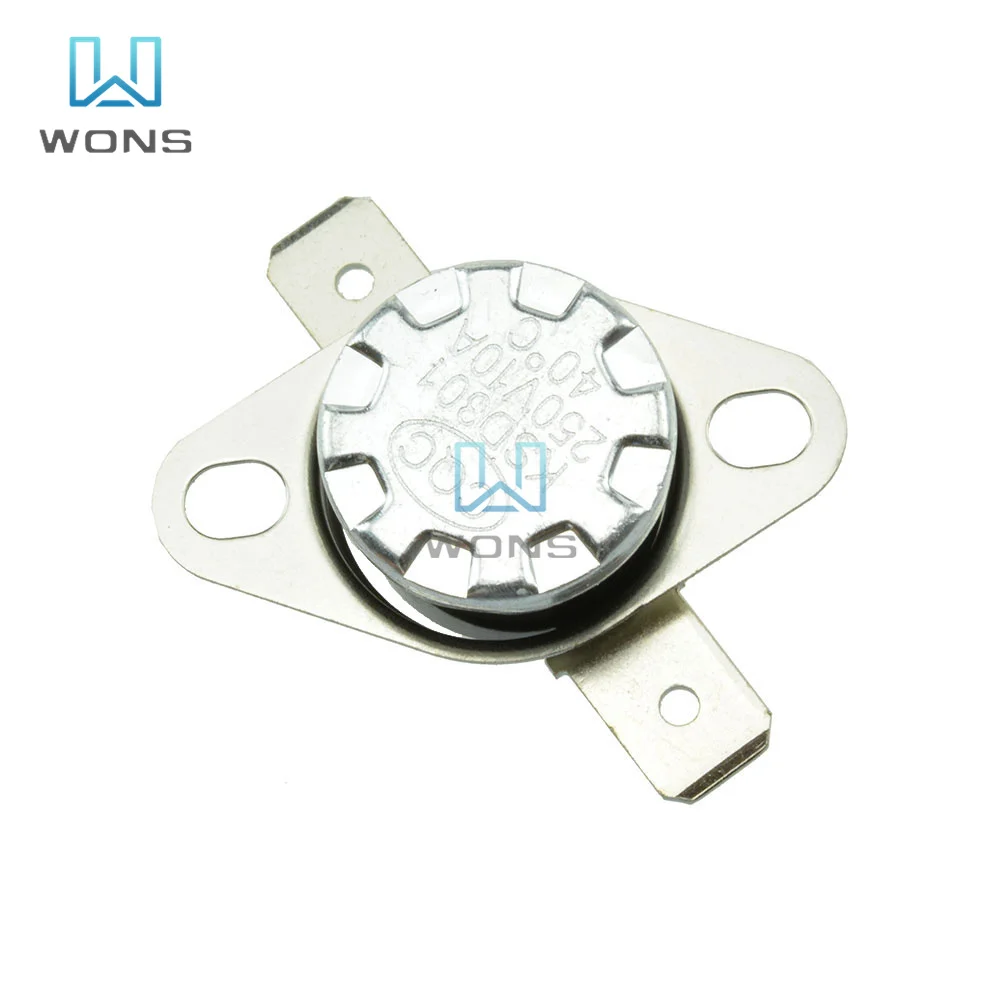 Биметаллический переключатель термостата открытый закрытый нормально KSD301