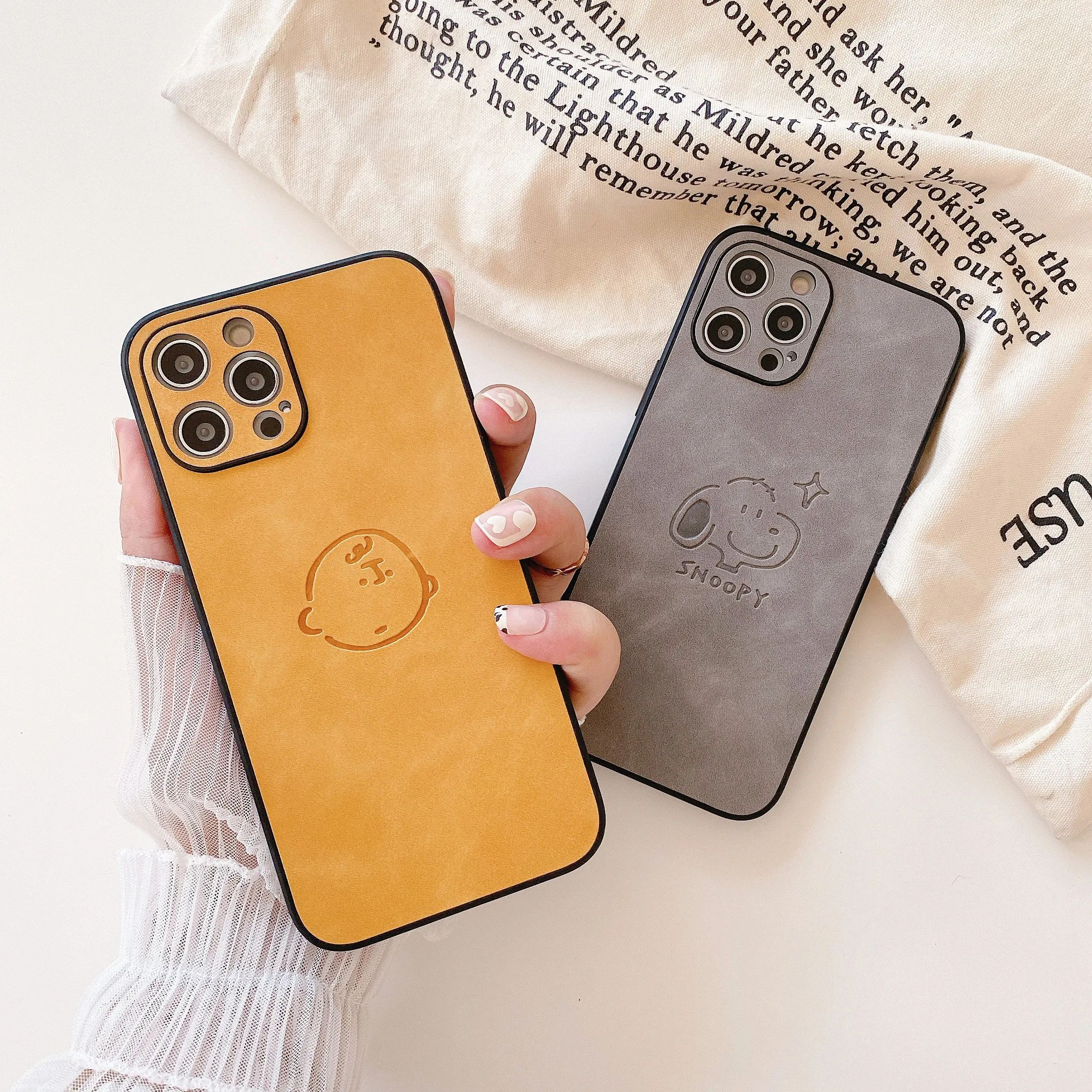 Винтажный кожаный чехол с рисунком для iPhone 14Pro 14Promax 14 13 13Pro 13Promax 11 12 12Pro 12Promax XMAX XR XS, мягкий чехол с прямыми краями