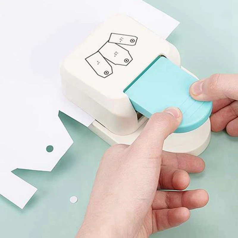 Label Hole Punch 3-In-1 Tag Bookmark Embosser 1.5 2 Or 2.5 Inch With R4/R7/R10 Round Corner