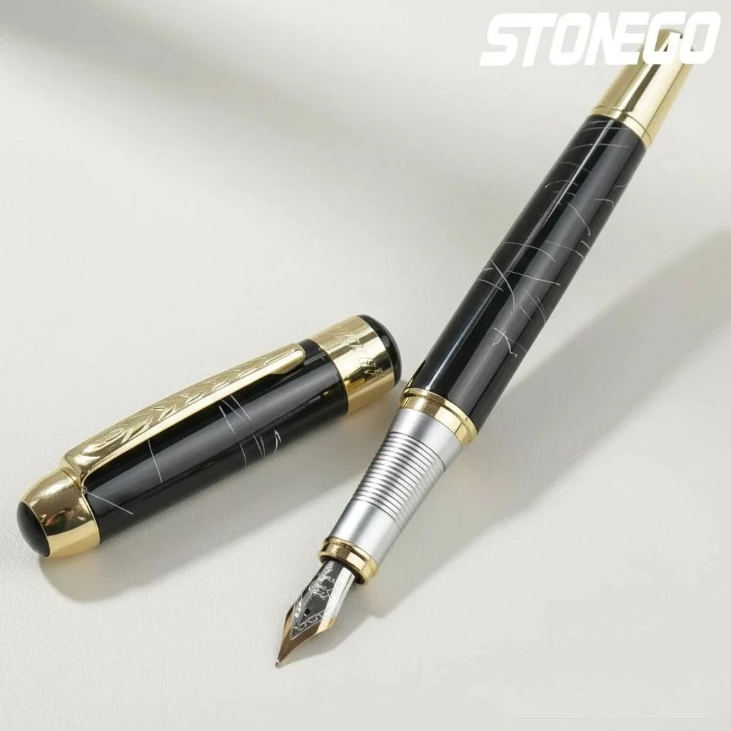 

STONEGO Золотая перьевая ручка