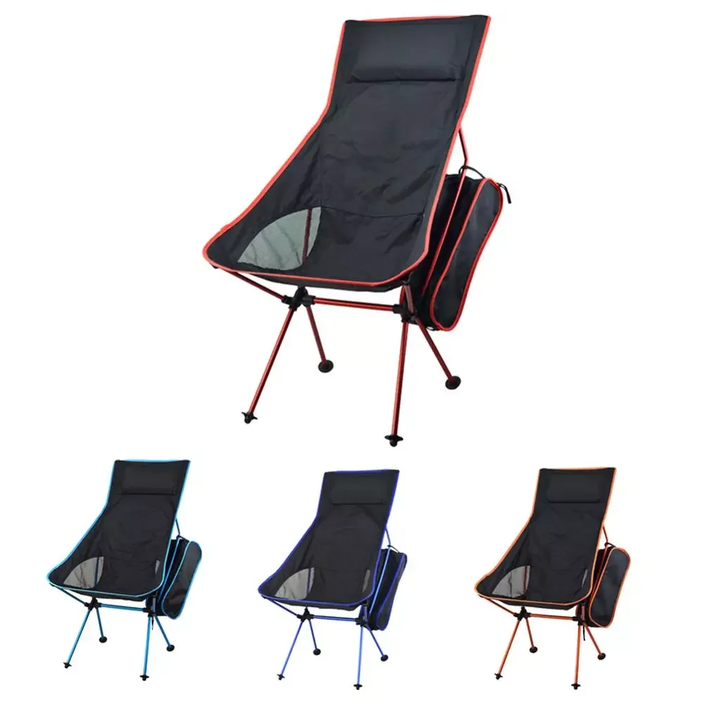 

Portable Garden Folding Chair Lightweight Fishing Camping Hiking Gardening Seat Stool Beach Chair For Outdoor BBQ With Bag