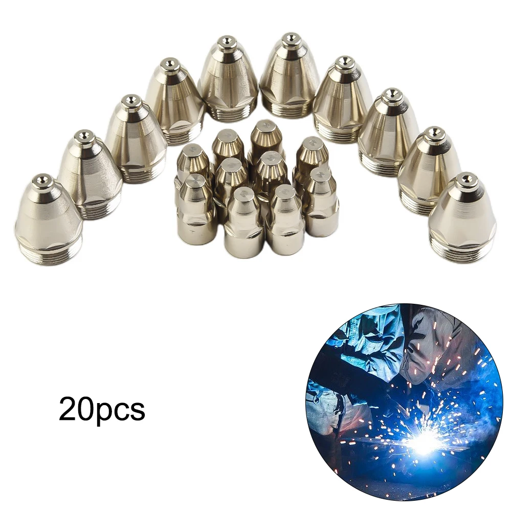 

Electrode Tip Nozzle 20pcs 4 Sizes 40A 60A 80A Accessories Cutting Torch P80 Plasma Part Parts 100A New Practical
