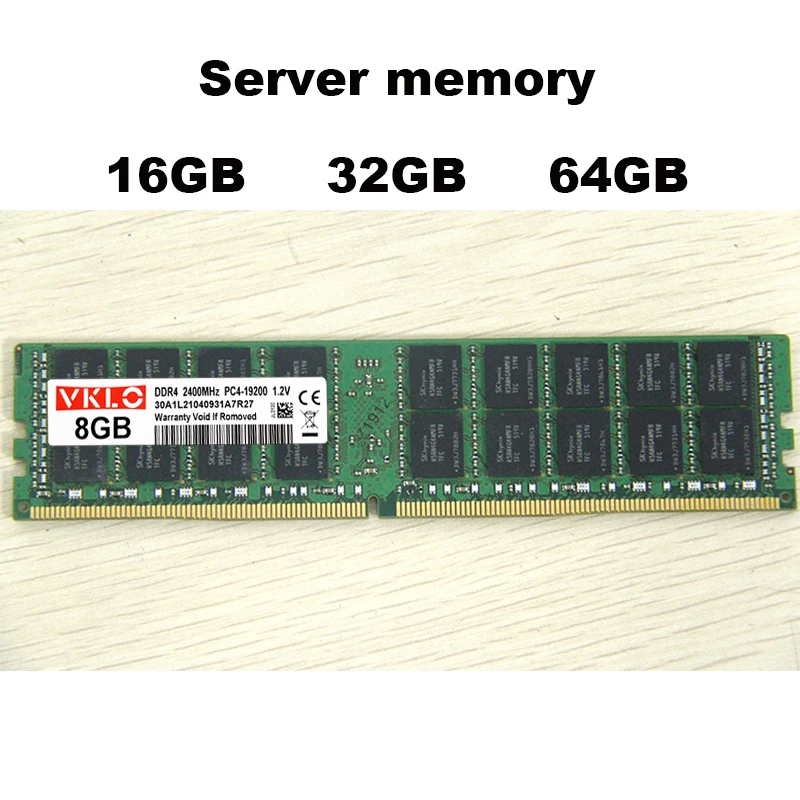 REG ECC DDR4 Ram 16GB 32GB 64GB 288Pin Server Memory 2133MHZ 2400MHZ 2600MHZ PC4-17000P 19200T 1.2V Ram Support X99 motherboard