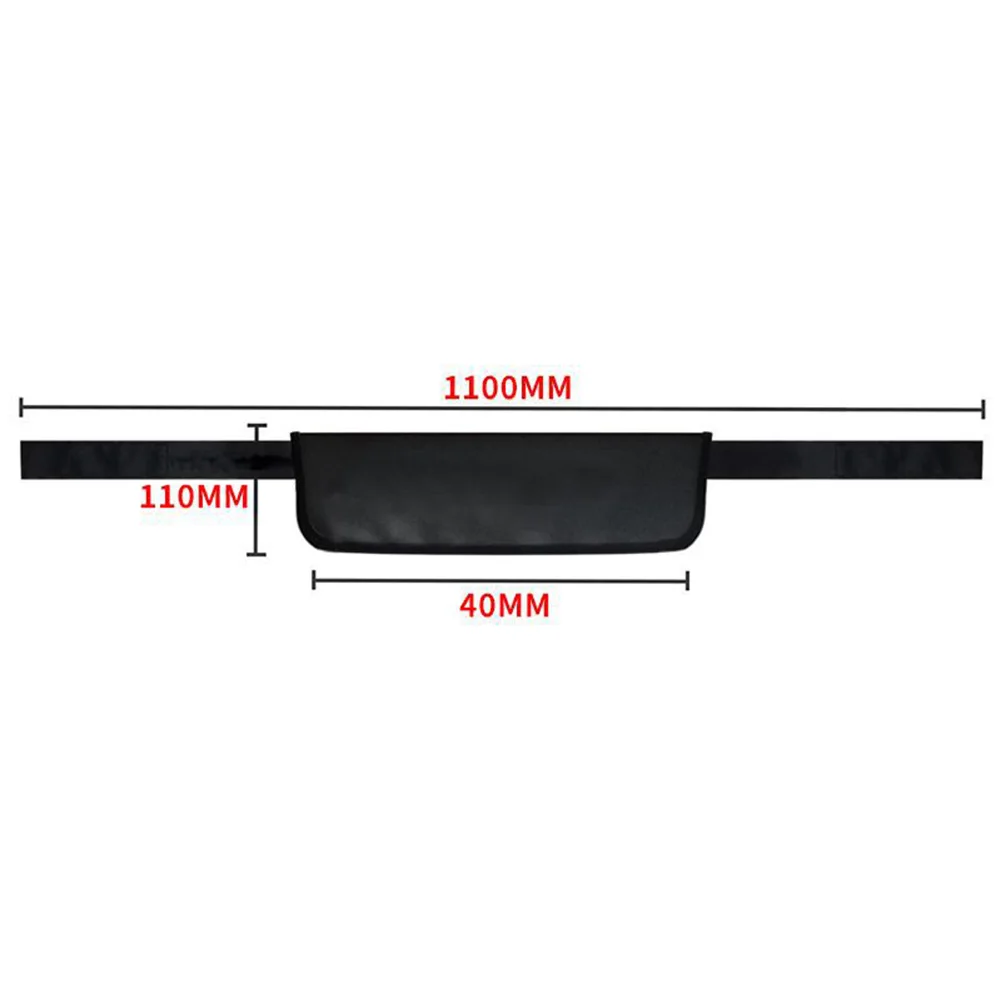 

Accessories Belt 110cm Black Durable Hip Bridge Hip Thrust Belt Training Belt Velcro-tape Waist Weight Bearing