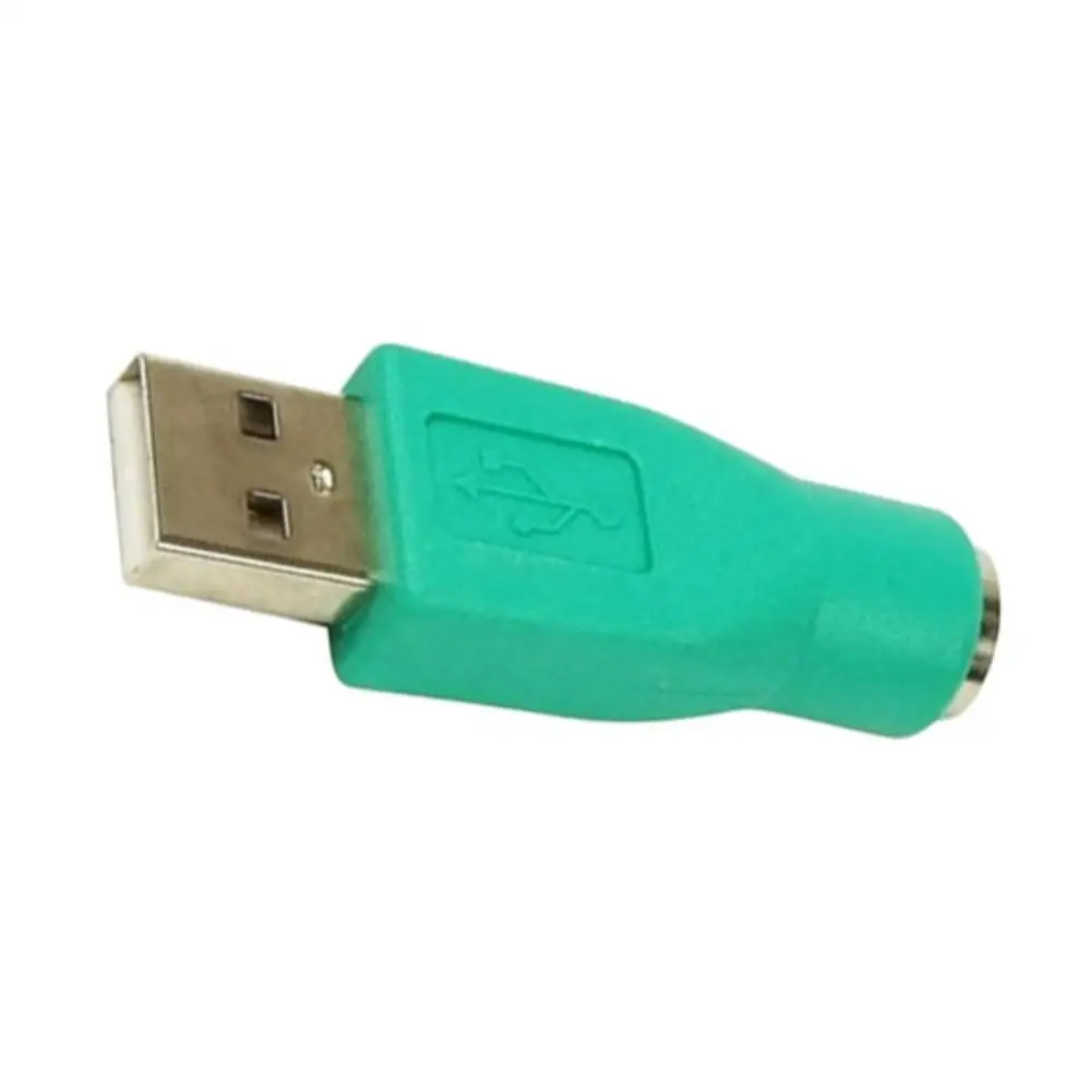 Адаптер для ПК USB штекер порт к PS/2 гнездовой конвертер компьютерная клавиатура