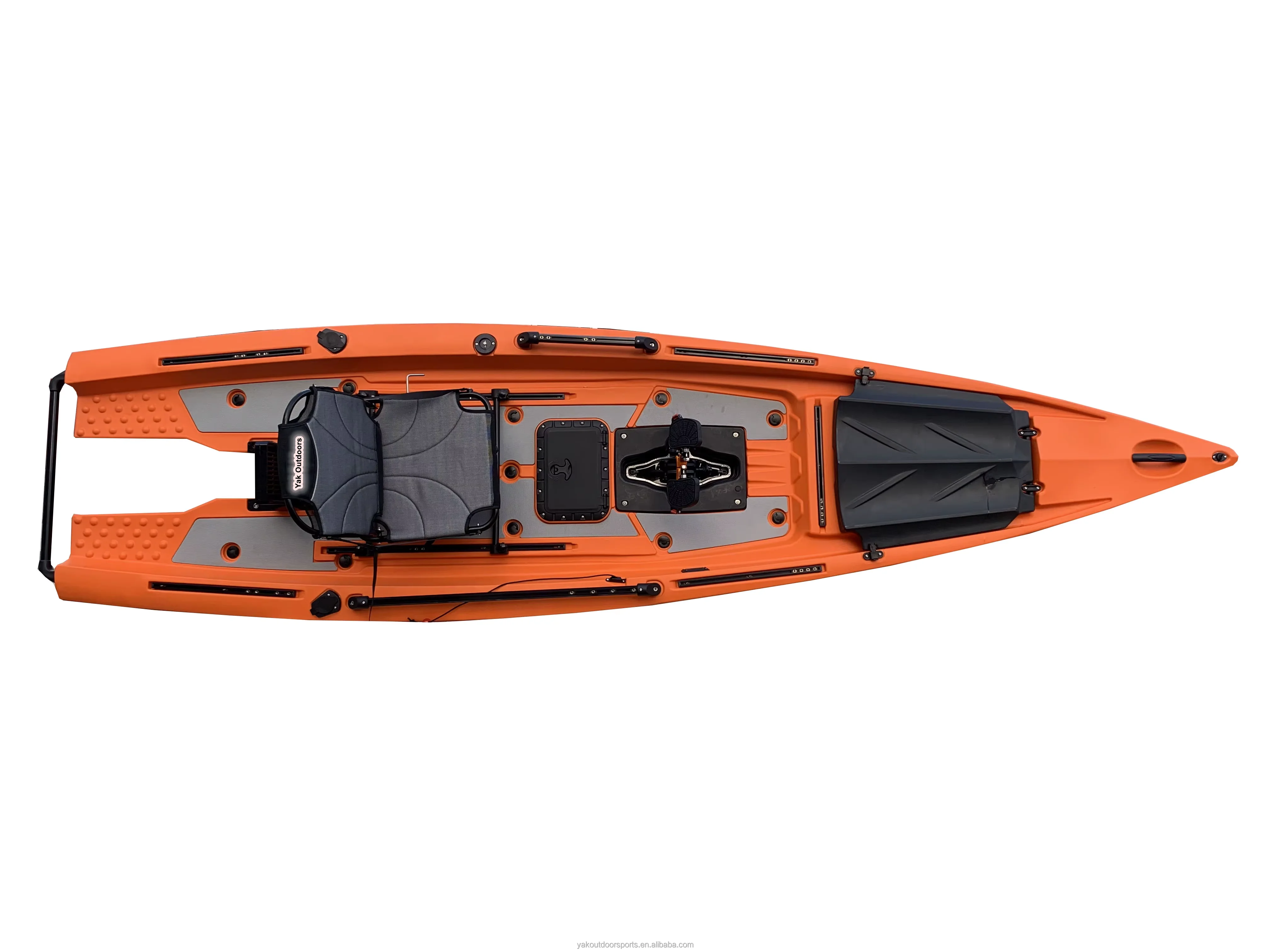 Фото Рыболовный каяк Yak Outdoors 4M на 3 человек с двойным педальным приводом №5