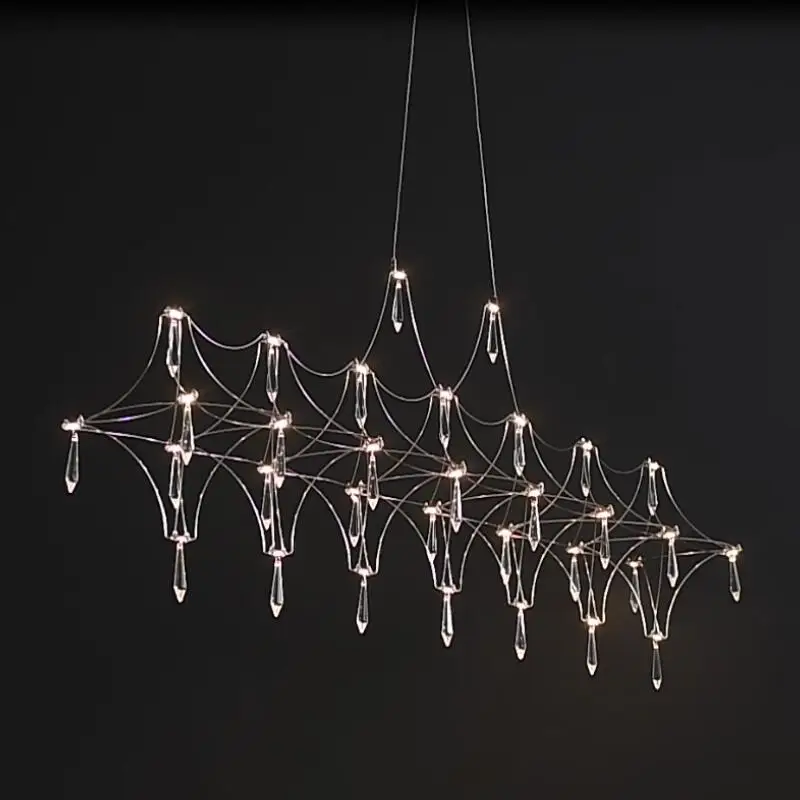 Люстра для ресторана постмодернистский свет роскошный вестибюль настольная