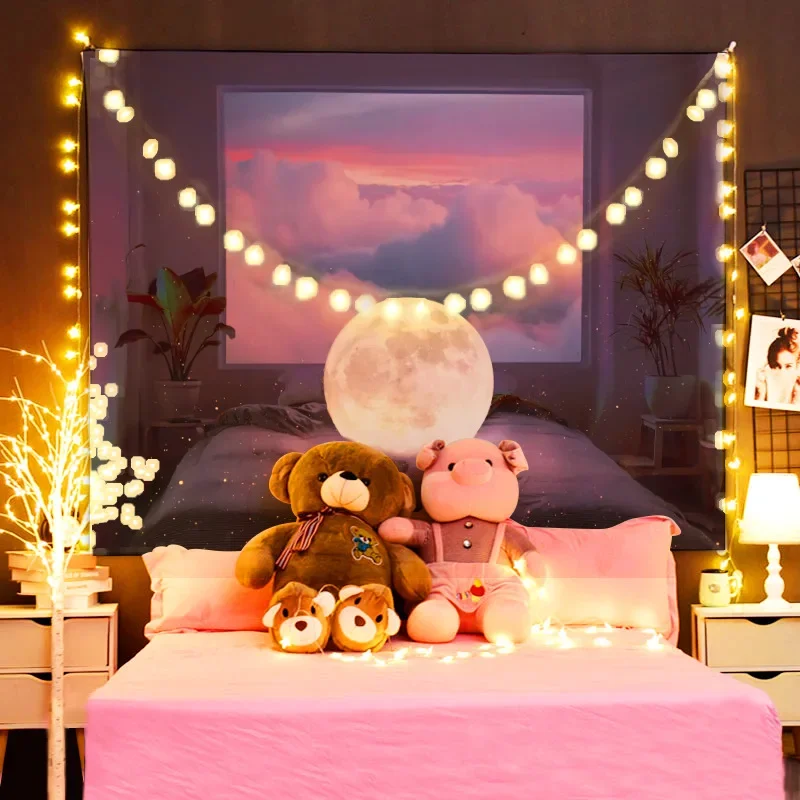 Ashou Декор для комнаты эстетический гобелен настенное украшение Настенный декор