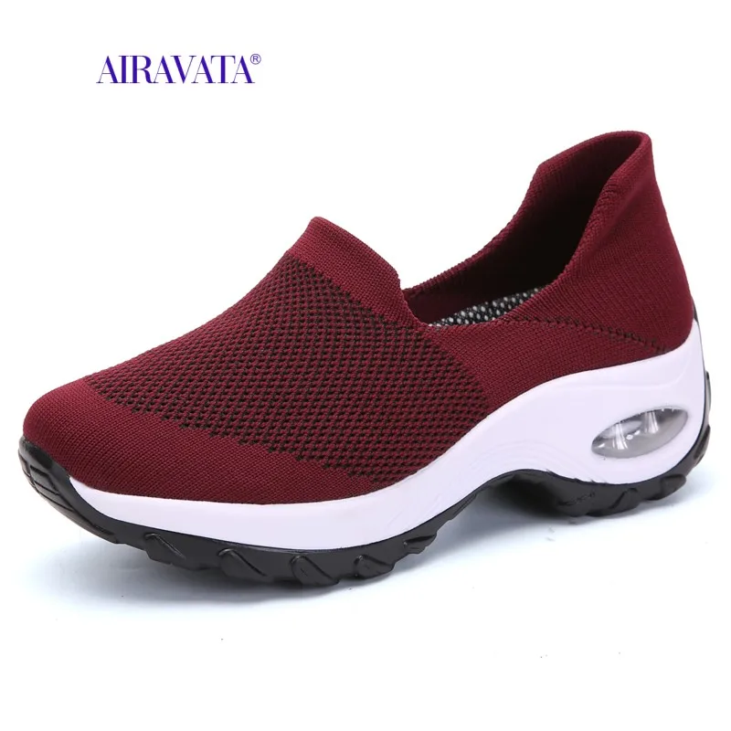 Light Sneakers Women Casual Shoes Women Breathable Mesh Slip-On Shoes Woman Sports Shoes Zapatillas Mujer Sneakers Women