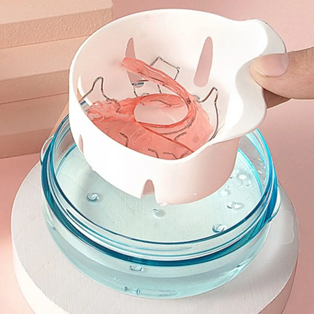 

Small Watertight Dust-proof Corrector Braces Storage Box Retainer Box Denture Storage Box Braces Cleaning