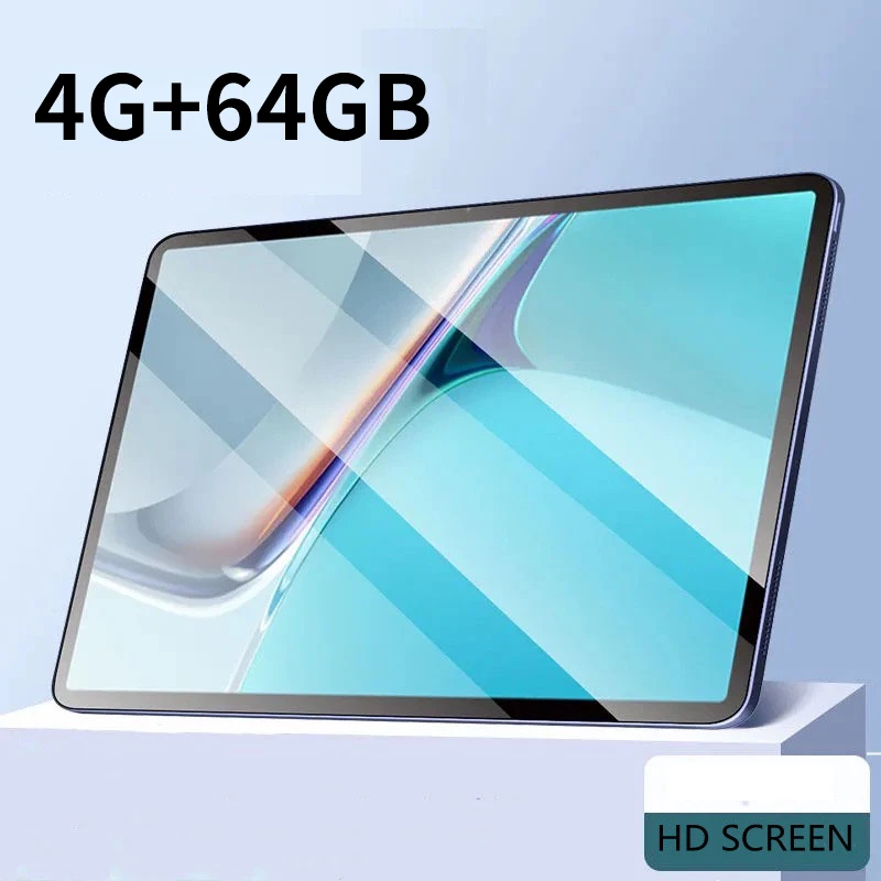 [4G+64GB New 2023] Android 9.0 Tablet 10.1 Inch Ten Core Pad 4G Netcom Game Online Lesson Two-in-one Learning Machine tablet